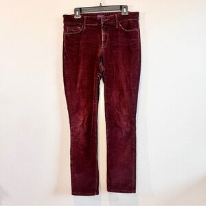 NYDJ Burgundy Skinny Pants